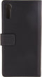 Mobilize Telefoonhoesje geschikt voor Sony Xperia XZs Hoesje | Mobilize Classic Gelly Wallet Bookcase Portemonnee | Pasjeshouder voor 2 Pasjes | Telefoonhoesje voor Pinpas / OV Kaart / Rijbewijs - Zwart