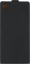 Mobilize Telefoonhoesje geschikt voor Sony Xperia Z5 Premium Hoesje | Mobilize Classic Flip Flipcase | Pasjeshouder voor 1 Pasje | Telefoonhoesje voor Pinpas / OV Kaart / Rijbewijs - Zwart
