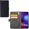 Mobilize Telefoonhoesje geschikt voor Vivo Y33s Hoesje | Mobilize Classic Gelly Wallet Bookcase Portemonnee | Pasjeshouder voor 2 Pasjes | Telefoonhoesje voor Pinpas / OV Kaart / Rijbewijs - Zwart