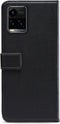 Mobilize Telefoonhoesje geschikt voor Vivo Y33s Hoesje | Mobilize Classic Gelly Wallet Bookcase Portemonnee | Pasjeshouder voor 2 Pasjes | Telefoonhoesje voor Pinpas / OV Kaart / Rijbewijs - Zwart