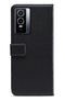 Mobilize Telefoonhoesje geschikt voor Vivo Y76 Hoesje | Mobilize Classic Gelly Wallet Bookcase Portemonnee | Pasjeshouder voor 2 Pasjes | Telefoonhoesje voor Pinpas / OV Kaart / Rijbewijs - Zwart