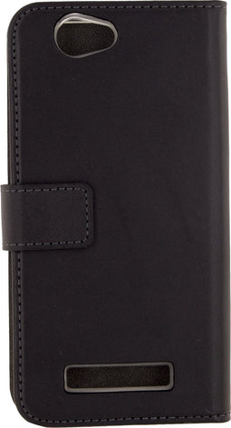 Mobilize Telefoonhoesje geschikt voor Wileyfox Spark Plus Hoesje | Mobilize Classic Gelly Wallet Bookcase Portemonnee | Pasjeshouder voor 2 Pasjes | Telefoonhoesje voor Pinpas / OV Kaart / Rijbewijs - Zwart