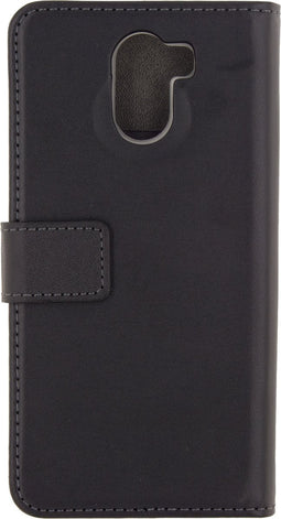 Mobilize Telefoonhoesje geschikt voor Wileyfox Swift 2 Plus Hoesje | Mobilize Classic Gelly Wallet Bookcase Portemonnee | Pasjeshouder voor 2 Pasjes | Telefoonhoesje voor Pinpas / OV Kaart / Rijbewijs - Zwart