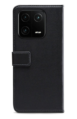 Mobilize Telefoonhoesje geschikt voor Xiaomi 13 Pro Hoesje | Mobilize Classic Gelly Wallet Bookcase Portemonnee | Pasjeshouder voor 2 Pasjes | Telefoonhoesje voor Pinpas / OV Kaart / Rijbewijs - Zwart