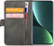 Mobilize Telefoonhoesje geschikt voor Xiaomi 13 Pro Hoesje | Mobilize Classic Gelly Wallet Bookcase Portemonnee | Pasjeshouder voor 2 Pasjes | Telefoonhoesje voor Pinpas / OV Kaart / Rijbewijs - Zwart