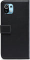 Mobilize Telefoonhoesje geschikt voor Xiaomi Mi 11 Hoesje | Mobilize Classic Gelly Wallet Bookcase Portemonnee | Pasjeshouder voor 2 Pasjes | Telefoonhoesje voor Pinpas / OV Kaart / Rijbewijs - Zwart