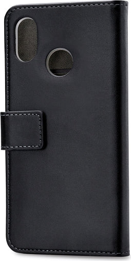 Mobilize Telefoonhoesje geschikt voor Xiaomi Mi 8 Hoesje | Mobilize Classic Gelly Wallet Bookcase Portemonnee | Pasjeshouder voor 2 Pasjes | Telefoonhoesje voor Pinpas / OV Kaart / Rijbewijs - Zwart