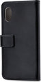 Mobilize Telefoonhoesje geschikt voor Xiaomi Mi 8 Pro Hoesje | Mobilize Classic Gelly Wallet Bookcase Portemonnee | Pasjeshouder voor 2 Pasjes | Telefoonhoesje voor Pinpas / OV Kaart / Rijbewijs - Zwart