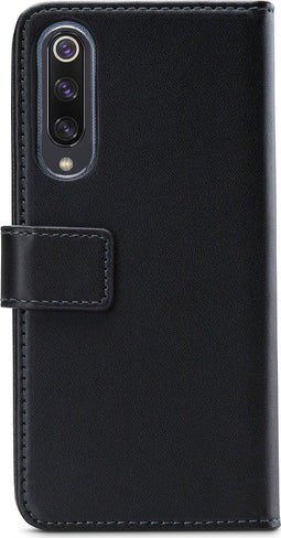 Mobilize Telefoonhoesje geschikt voor Xiaomi Mi 9 SE Hoesje | Mobilize Classic Gelly Wallet Bookcase Portemonnee | Pasjeshouder voor 2 Pasjes | Telefoonhoesje voor Pinpas / OV Kaart / Rijbewijs - Zwart