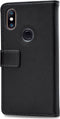 Mobilize Telefoonhoesje geschikt voor Xiaomi Mi Mix 2s Hoesje | Mobilize Classic Gelly Wallet Bookcase Portemonnee | Pasjeshouder voor 2 Pasjes | Telefoonhoesje voor Pinpas / OV Kaart / Rijbewijs - Zwart