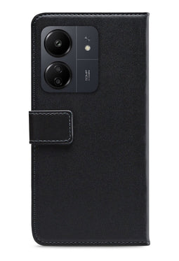 Mobilize Telefoonhoesje geschikt voor Xiaomi Redmi 13C Hoesje | Mobilize Classic Gelly Wallet Bookcase Portemonnee | Pasjeshouder voor 2 Pasjes | Telefoonhoesje voor Pinpas / OV Kaart / Rijbewijs - Zwart