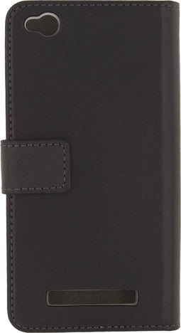 Mobilize Telefoonhoesje geschikt voor Xiaomi Redmi 4A Hoesje | Mobilize Classic Gelly Wallet Bookcase Portemonnee | Pasjeshouder voor 2 Pasjes | Telefoonhoesje voor Pinpas / OV Kaart / Rijbewijs - Zwart