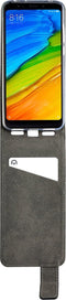 Mobilize Telefoonhoesje geschikt voor Xiaomi Redmi 5 Plus Hoesje | Mobilize Classic Gelly Bookcase | Pasjeshouder voor 1 Pasje | Telefoonhoesje voor Pinpas / OV Kaart / Rijbewijs - Zwart