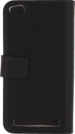 Mobilize Telefoonhoesje geschikt voor Xiaomi Redmi 5A Hoesje | Mobilize Classic Gelly Wallet Bookcase Portemonnee | Pasjeshouder voor 2 Pasjes | Telefoonhoesje voor Pinpas / OV Kaart / Rijbewijs - Zwart
