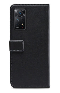 Mobilize Telefoonhoesje geschikt voor Xiaomi Redmi Note 11 Pro 4G Hoesje | Mobilize Classic Gelly Wallet Bookcase Portemonnee | Pasjeshouder voor 2 Pasjes | Telefoonhoesje voor Pinpas / OV Kaart / Rijbewijs - Zwart