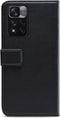 Mobilize Telefoonhoesje geschikt voor Xiaomi Redmi Note 11 Pro Plus 5G Hoesje | Mobilize Classic Gelly Wallet Bookcase Portemonnee | Pasjeshouder voor 2 Pasjes | Telefoonhoesje voor Pinpas / OV Kaart / Rijbewijs - Zwart