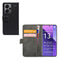 Mobilize Telefoonhoesje geschikt voor Xiaomi Redmi Note 13 Pro Plus Hoesje | Mobilize Classic Gelly Wallet Bookcase Portemonnee | Pasjeshouder voor 2 Pasjes | Telefoonhoesje voor Pinpas / OV Kaart / Rijbewijs - Zwart