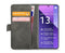 Mobilize Telefoonhoesje geschikt voor Xiaomi Redmi Note 13 Pro Plus Hoesje | Mobilize Classic Gelly Wallet Bookcase Portemonnee | Pasjeshouder voor 2 Pasjes | Telefoonhoesje voor Pinpas / OV Kaart / Rijbewijs - Zwart
