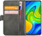 Mobilize Telefoonhoesje geschikt voor Xiaomi Redmi Note 9 Hoesje | Mobilize Classic Gelly Wallet Bookcase Portemonnee | Pasjeshouder voor 2 Pasjes | Telefoonhoesje voor Pinpas / OV Kaart / Rijbewijs - Zwart