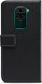 Mobilize Telefoonhoesje geschikt voor Xiaomi Redmi Note 9 Hoesje | Mobilize Classic Gelly Wallet Bookcase Portemonnee | Pasjeshouder voor 2 Pasjes | Telefoonhoesje voor Pinpas / OV Kaart / Rijbewijs - Zwart