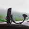 Mobilize Telefoonhouder Auto Zuignap Voorruit | Mobilize Gooseneck Klem Verstelbaar Zwart