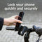 Mobilize Telefoonhouder Fiets | Mobilize Quick Lock - Zwart Universeel