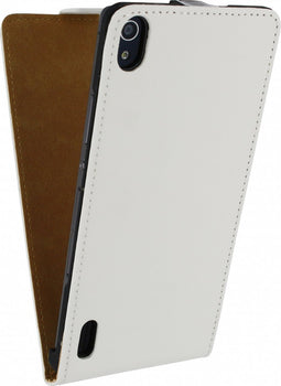Mobilize Ultra Slim Flip Case Huawei Ascend P7 White