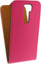 Mobilize Ultra Slim Flip Case LG G2 Fuchsia
