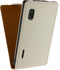Mobilize Ultra Slim Flip Case LG Optimus L5 E610 White