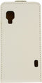 Mobilize Ultra Slim Flip Case LG Optimus L5 II E460 White