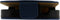 Mobilize Ultra Slim Flip Case Samsung Galaxy Fame S6810 Dark Blue