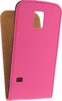 Mobilize Ultra Slim Flip Case Samsung Galaxy S5 mini Fuchsia