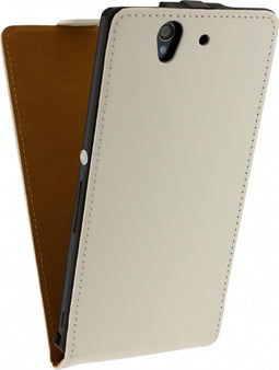 Mobilize Ultra Slim Flip Case Sony Xperia Z White