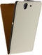 Mobilize Ultra Slim Flip Case Sony Xperia Z White