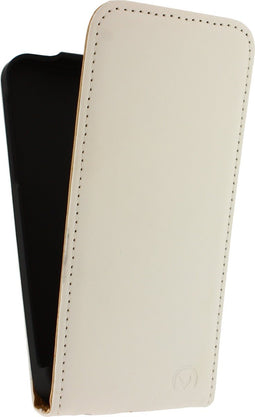 Mobilize Ultra Slim Flip Case White voor Apple iPhone 5C