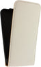 Mobilize Ultra Slim Flip Case White voor Apple iPhone 5C