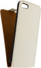 Mobilize Ultra Slim Flip Case White voor Apple iPhone 5C