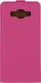 Mobilize (Ultra slim serie) flip case hoesje - Magnetische sluiting - Roze kunstleer - voor Samsung Galaxy A7 (MOB-USFCF-A7)