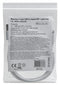 Mobilize USB-A naar Apple Lightning Kabel MFI 1 Meter - Wit