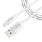 Mobilize USB-A naar Apple Lightning Kabel MFI 1 Meter - Wit