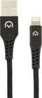 Mobilize USB-A naar Apple Lightning Kabel MFI 2 Meter - Zwart