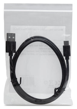 Mobilize USB-A naar USB-C Kabel 1 Meter - Zwart