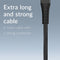 Mobilize USB-A naar USB-C Kabel 1 Meter - Zwart