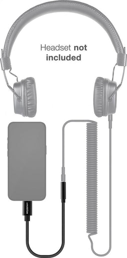 Mobilize USB-C naar AUX 3.5mm Kabel 0.15 Meter - Zwart
