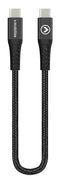 Mobilize USB-C naar USB-C Kabel 0.2 Meter - Zwart