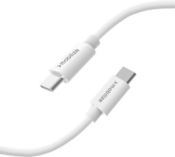 Mobilize USB-C naar USB-C Kabel 1 Meter - Wit