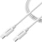 Mobilize USB-C naar USB-C Kabel 1 Meter - Wit