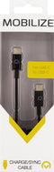 Mobilize USB-C naar USB-C Kabel 1 Meter - Zwart
