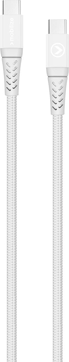 Mobilize USB-C naar USB-C Kabel 2 Meter - Wit