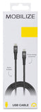 Mobilize USB-C naar USB-C Kabel 2 Meter - Zwart
